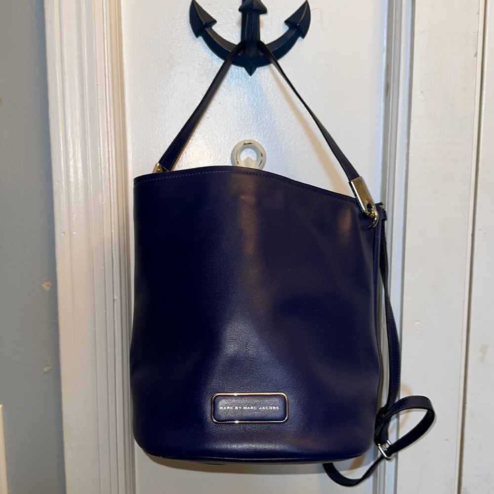 Marc By Marc Jacobs Navy Shoulder Bag